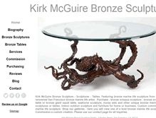 Tablet Screenshot of kirkmcguire.com